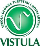 Logo Szkoła Główna Turystyki i Hotelarstwa Vistula