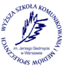 Logo Wyższa Szkoła Komunikowania i Mediów Społecznych im. Jerzego Giedroycia w Warszawie